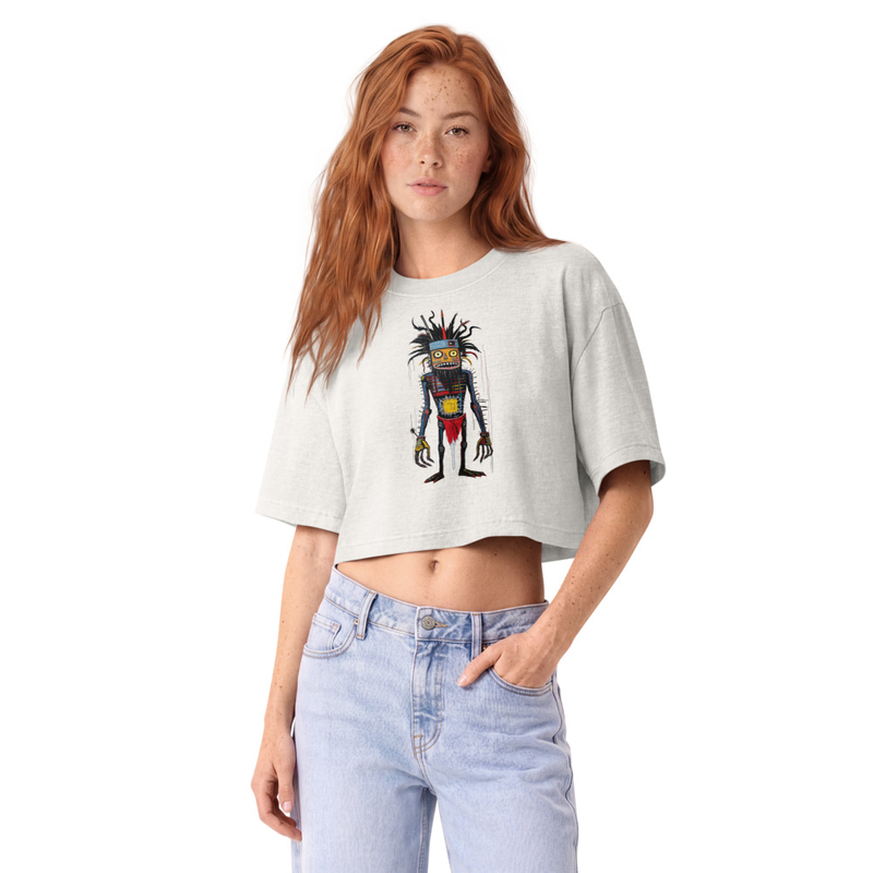 STILL//BUILDING - Women’s dye cropped tee