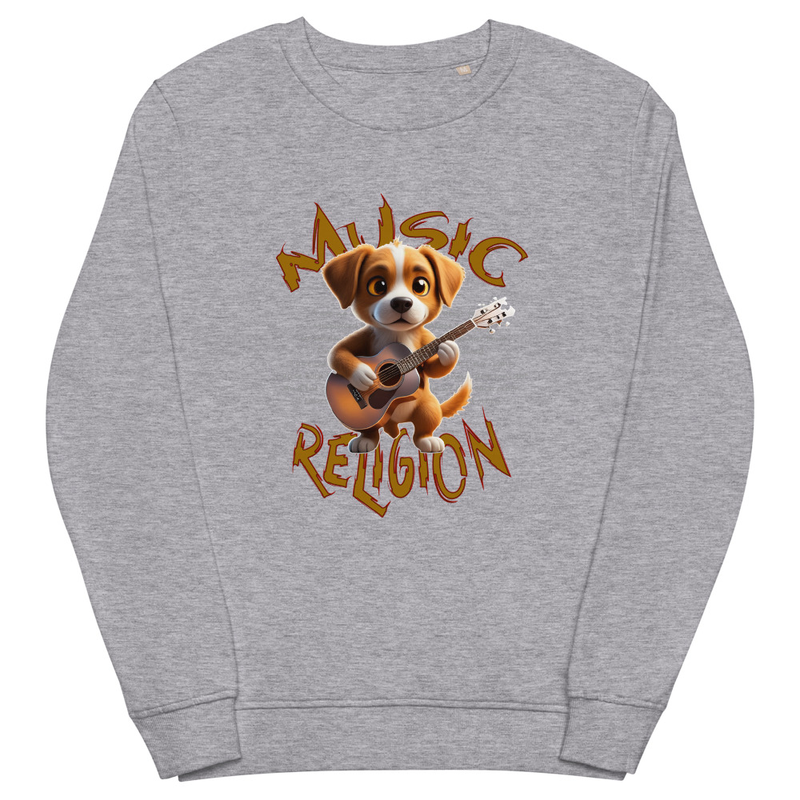 Music Religion Unisex organic sweatshirt