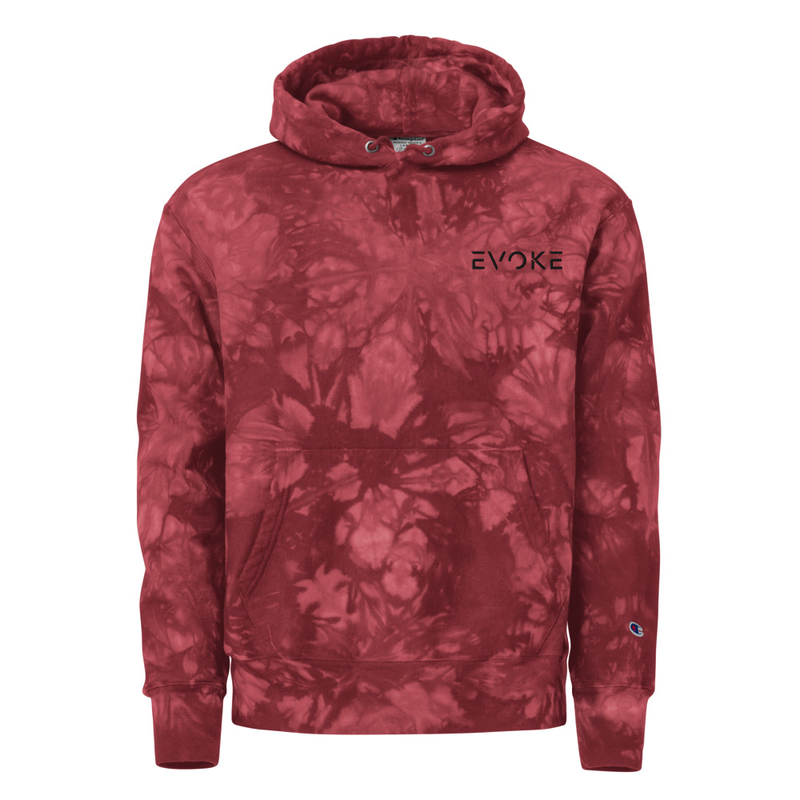 Unisex Champion tie-dye hoodie / S