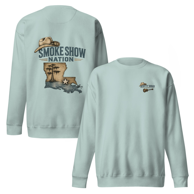 Smoke Show Nation Heritage Crewneck