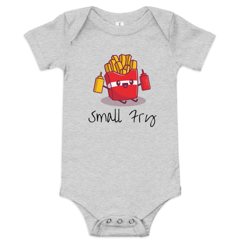 Small Fry Short-Sleeve Baby One-Piece — Eat Sleep Potato