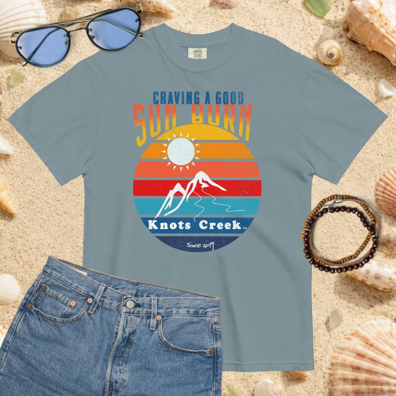 Sun Burn - Comfort Colors – M, Ice Blue
