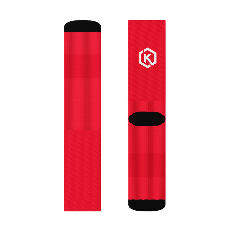 Kicxs Crew Socks - Red