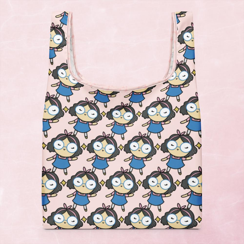 Sparkling and Kickass Annie Shopping Tote Bag