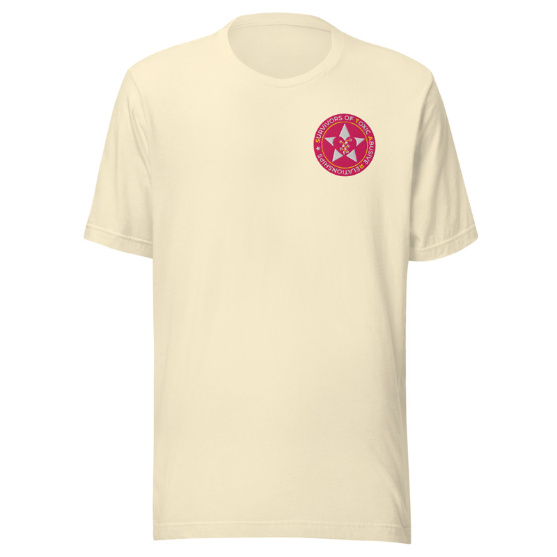 STARs Badge Embroidered T-Shirt - Light – XL, Natural