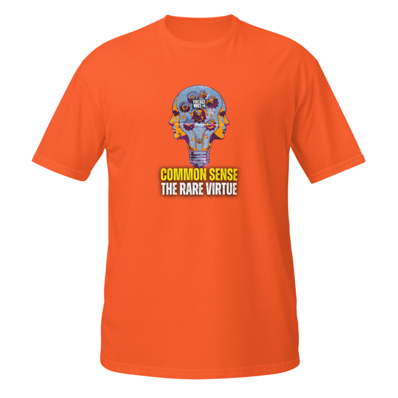 COMMON SENSE: The Rare Virtue – M, Orange