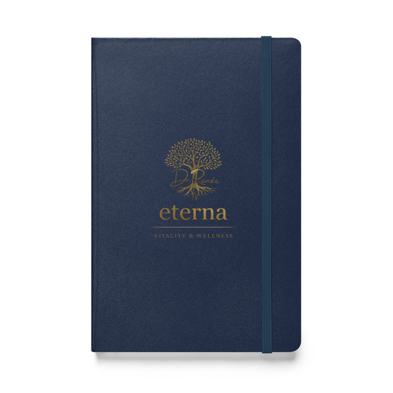 Eterna Hardcover Notebook – 5.5″×8.5″, Navy