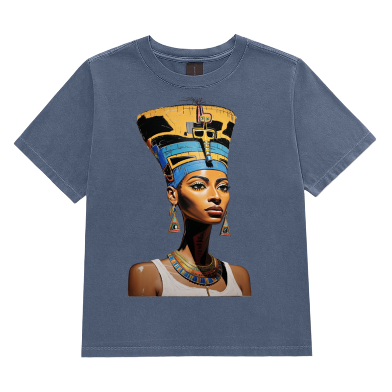 KNOW//YOUR//WORTH II - Women's Tee   – XL, Washed Navy