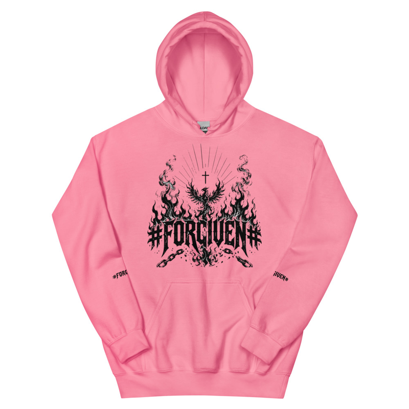 Unisex Distressed FORGIVEN Hoodie