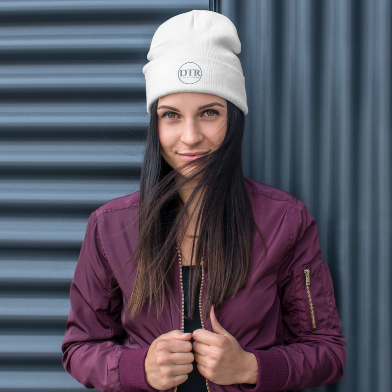 DTR Toque/Beanie Grey Logo