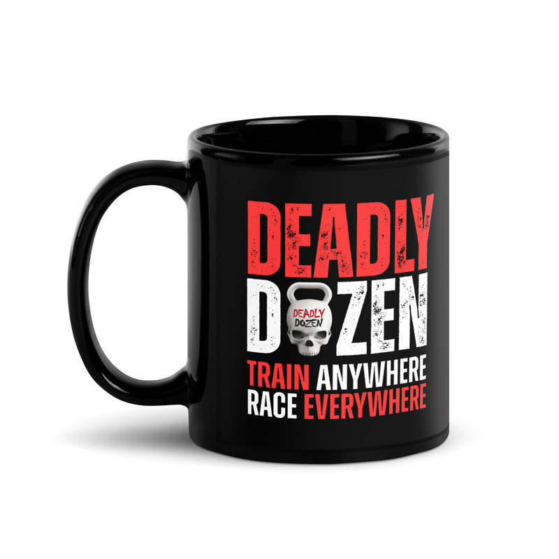 Schwarze Glänzende Tasse