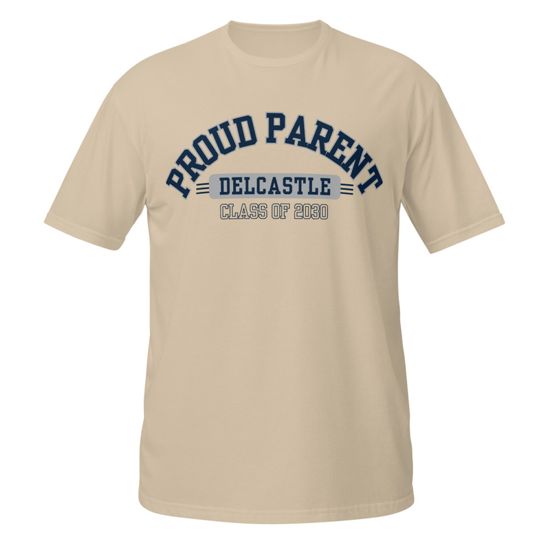 T-Shirt Proud Parent - Class of 2030 – XL, Sand
