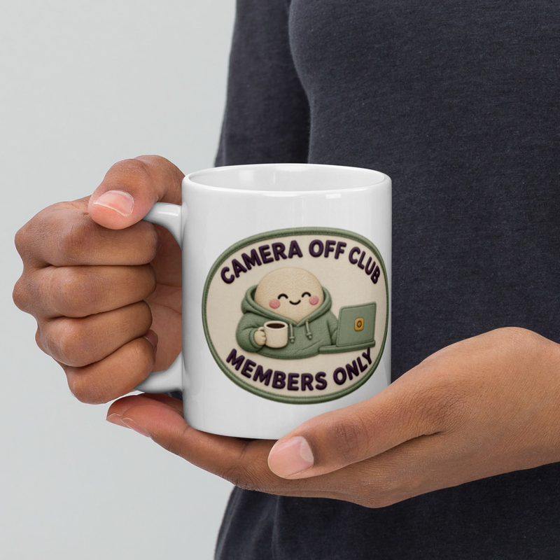 Camera Off Club Mug — Floof