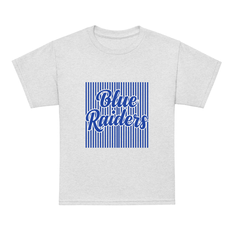 Vintage Blue Raiders Youth t-shirt – XL, Ash