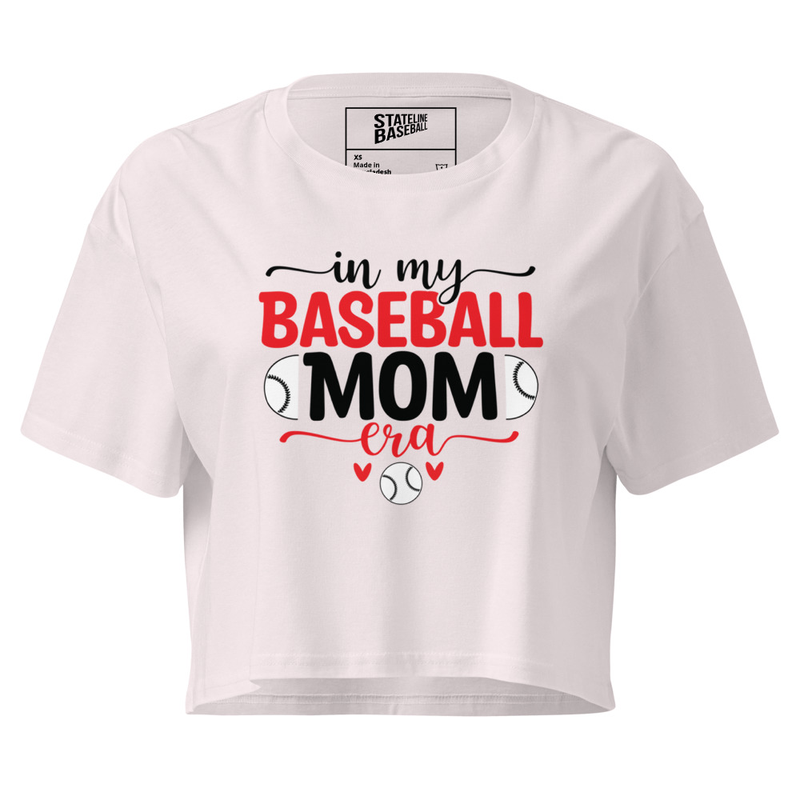 Baseball Mom Era - Crop Top – L, Orchid
