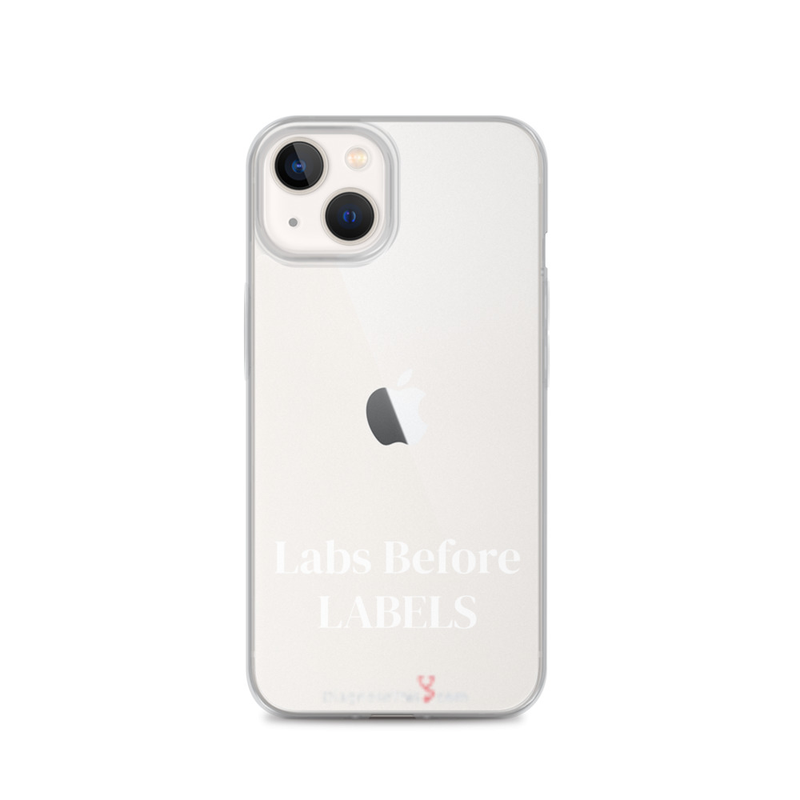 iPhone®  Labs before labels.  – iPhone 13
