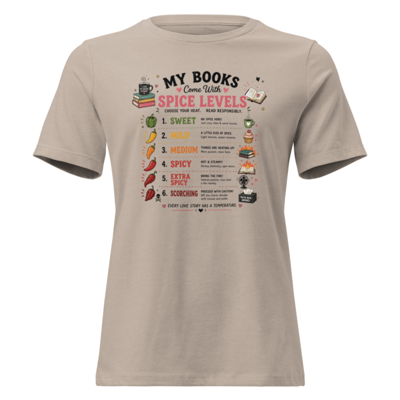 Spicy Books Women's Relaxed T-Shirt