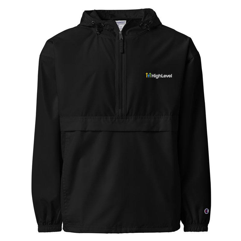 HighLevel Embroidered Packable Jacket