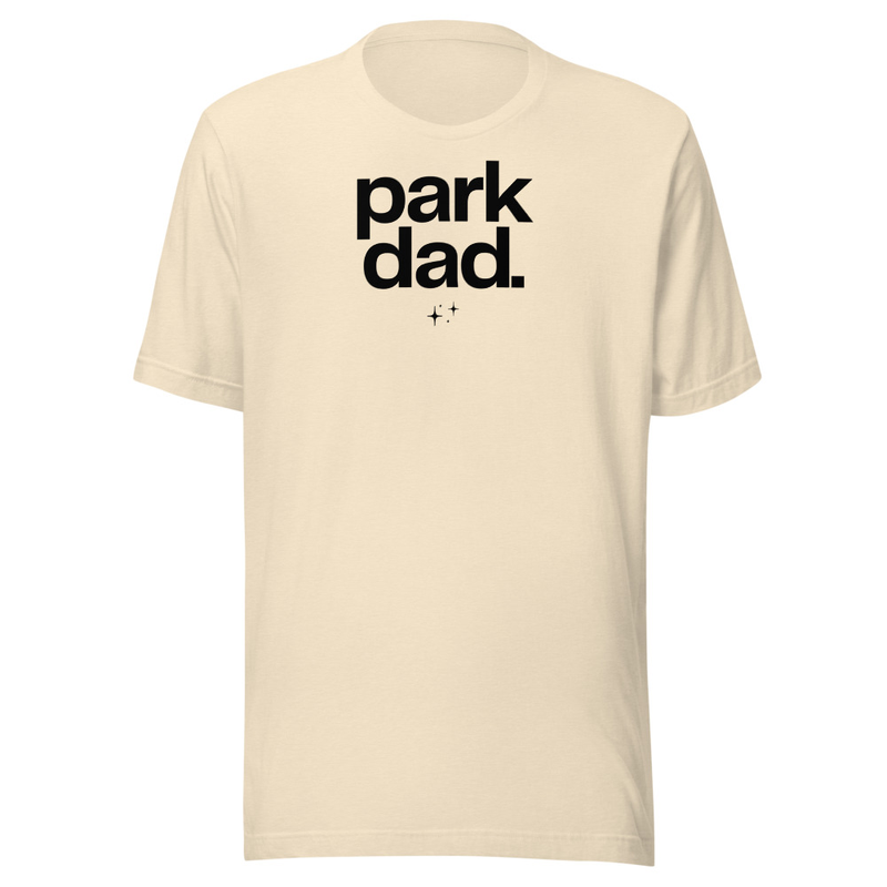Park Dad Tee – M, Heather Natural