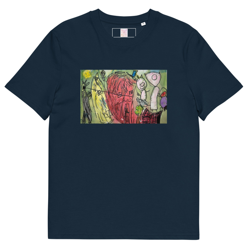 The Three Little Pigs - Unisex Organic Cotton Tee – Image 2
