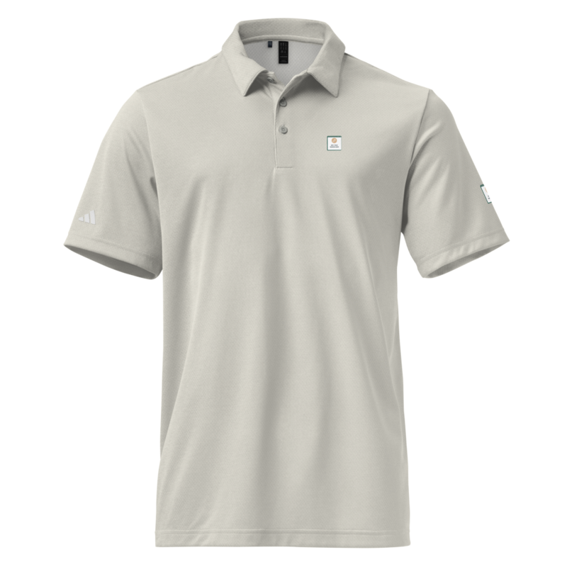 adidas space-dyed polo / S
