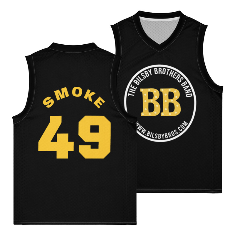The Bilsby Brothers Band - Smoke - Premium Basketball Jersey