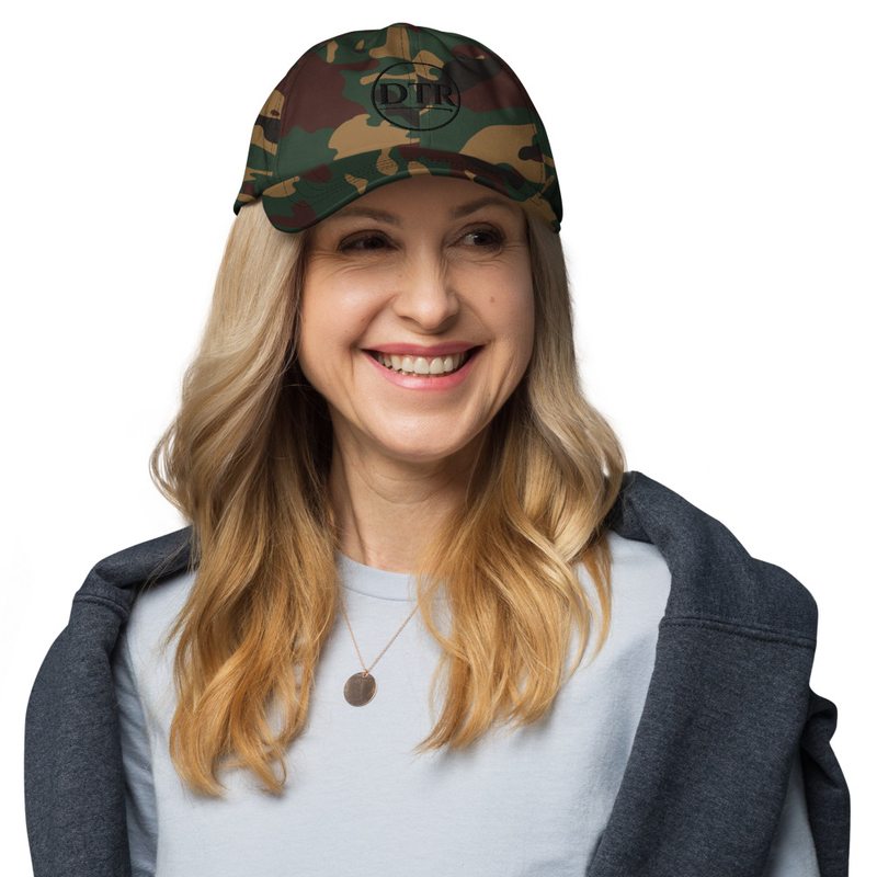 Dad Hat Black Logo