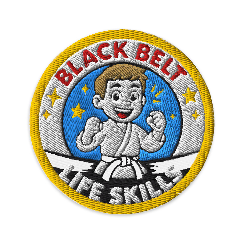 Black Belt Life Skills Patch