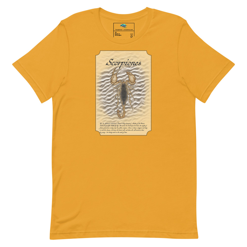 Scorpiones (Desert Hairy Scorpion) - Bella Canvas T-Shirt