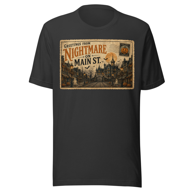 Vintage Halloween Postcard Tee
