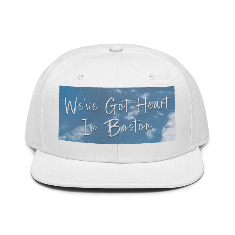 We've Got Heart in Boston Snapback Hat 