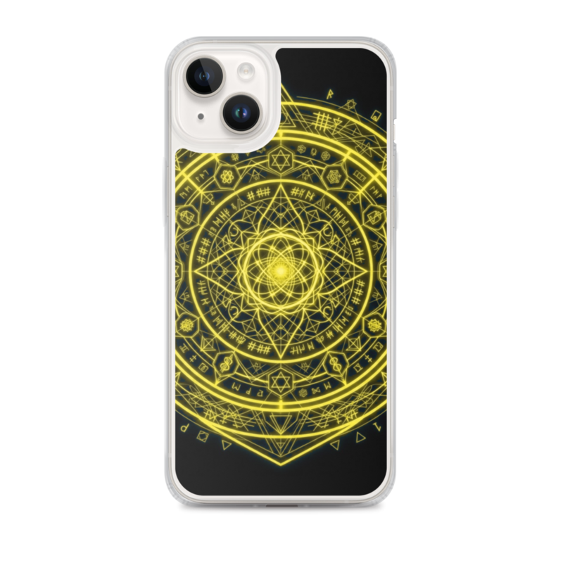 Uncle Benny ® Quantum Encryption IBM Quantum Computer iPhone Case Neon Yellow EST. 2020