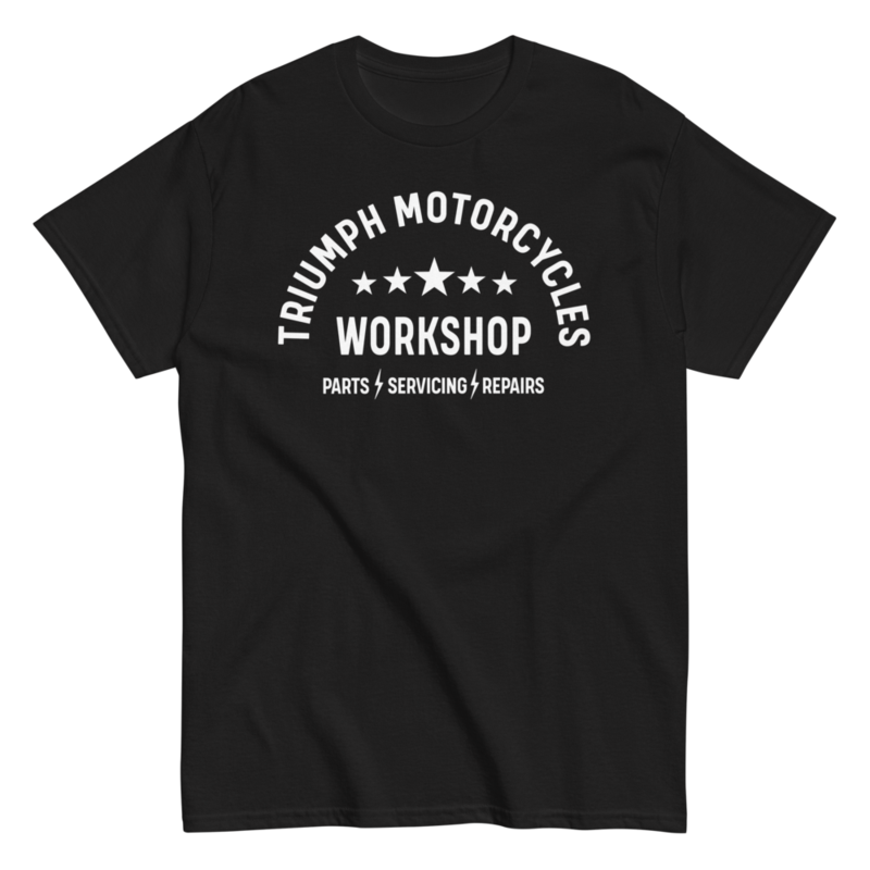Camiseta Triumph Motorcycles Workshop