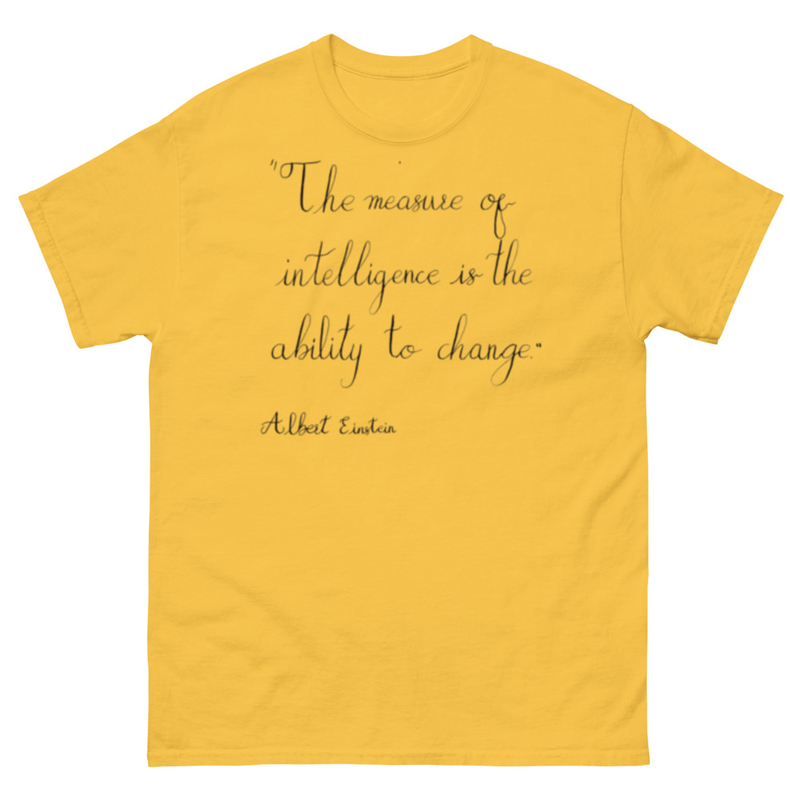 Albert Einstein - "The measure of intelligence is the ability to change." – Image 3