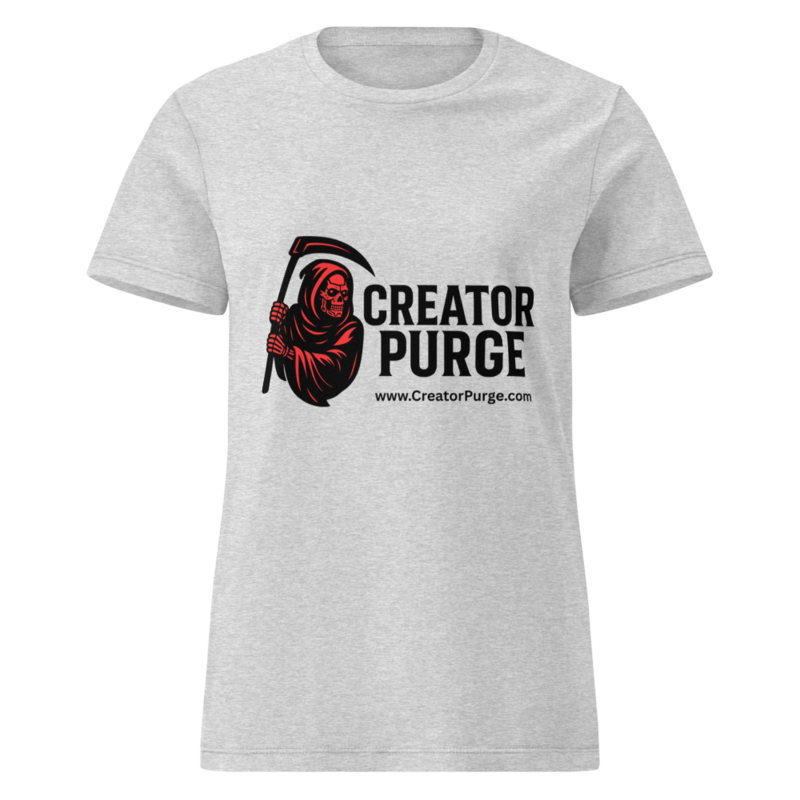 Women’s Creator Purge Logo Softstyle T-Shirt in RS Sport Grey