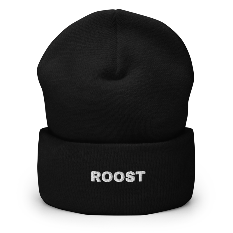ROOST Beanie mockup