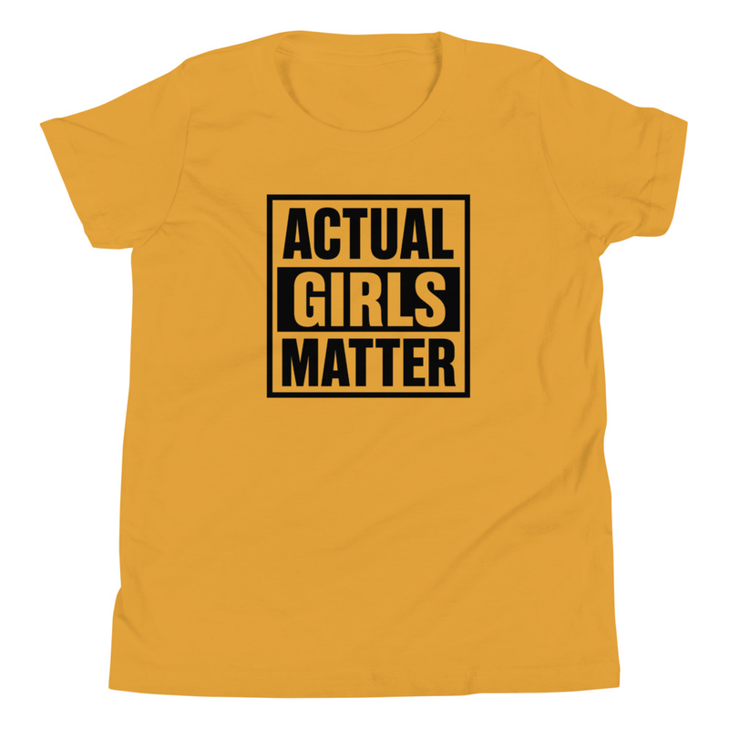 "ACTUAL GIRLS MATTER" Actual Girl T-shirt - for Girls – Image 5
