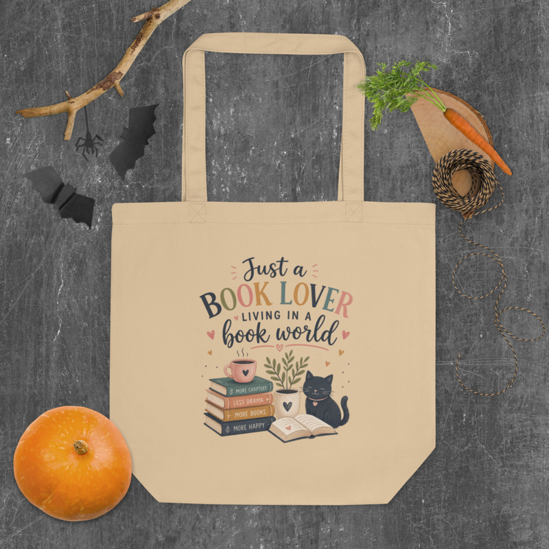Book Lover Eco Tote Bag