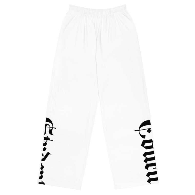 Ivy Council Student Council Wide Leg Fashion Sweatpants 