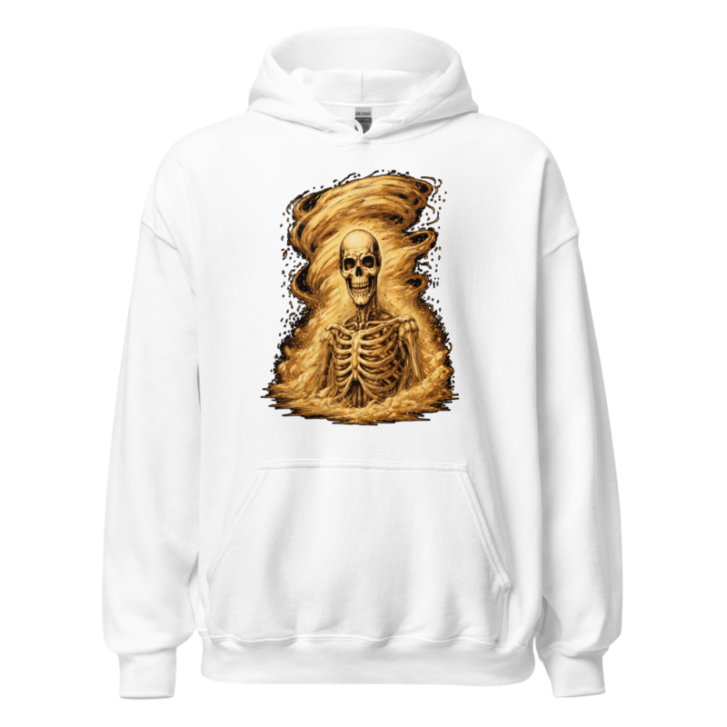 Sandstorm of Doom White Unisex Heavy Blend Hoodie