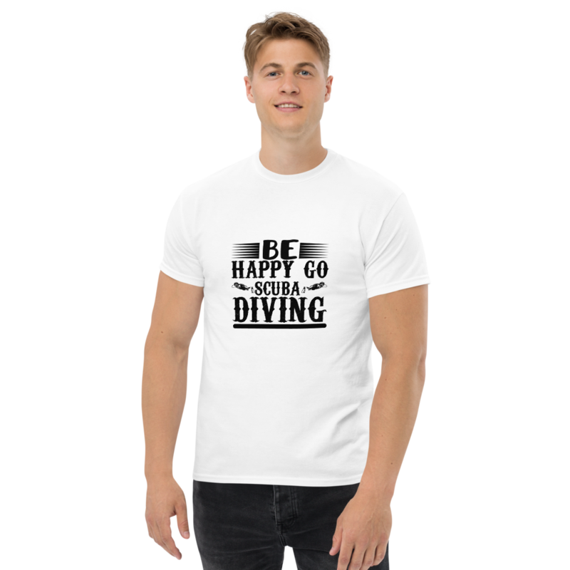 Be Happy, Go Scuba Diving Tee