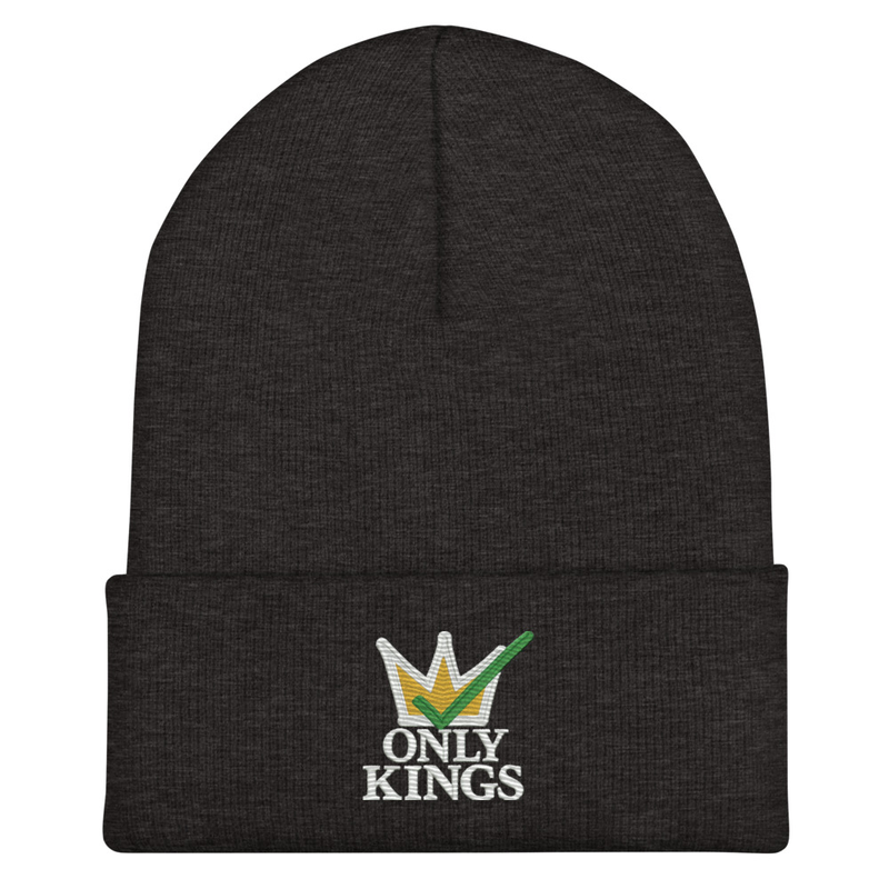 Cuffed Beanie – One size, Dark Grey