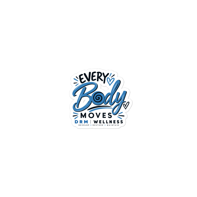 Every Body Moves Sticker | Movement for Every Body