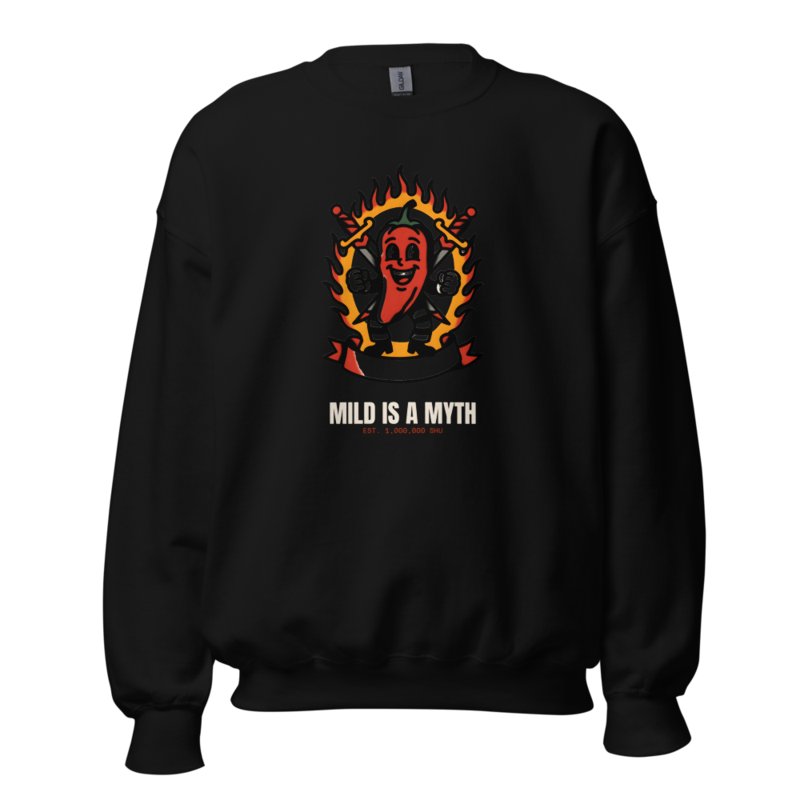 Mild Is A Myth Crewneck (Artist Series) mockup