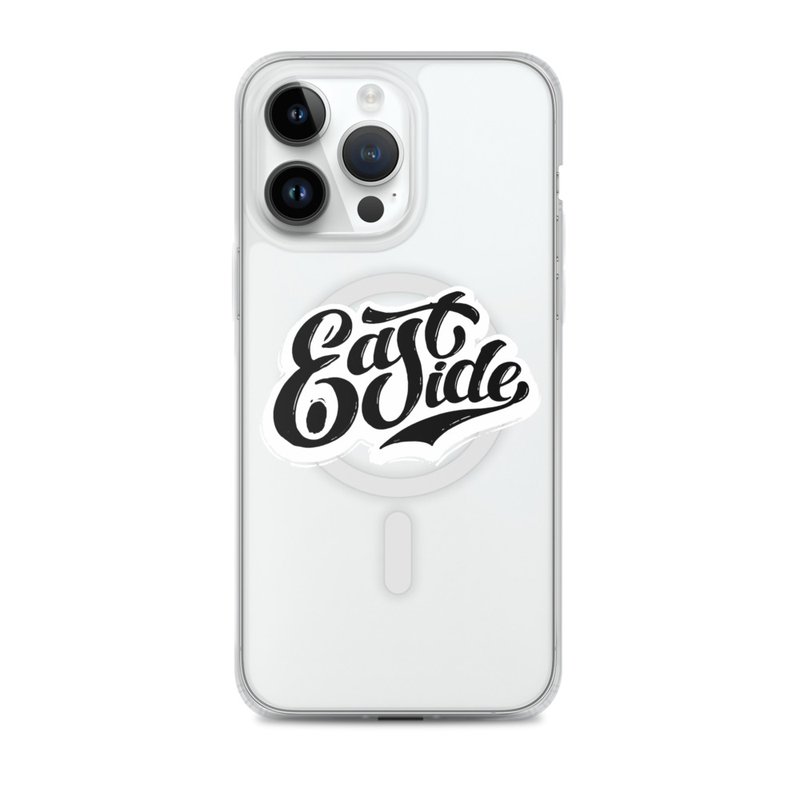 EastSide Dark Logo MagSafe® clear case for iPhone® – Image 2