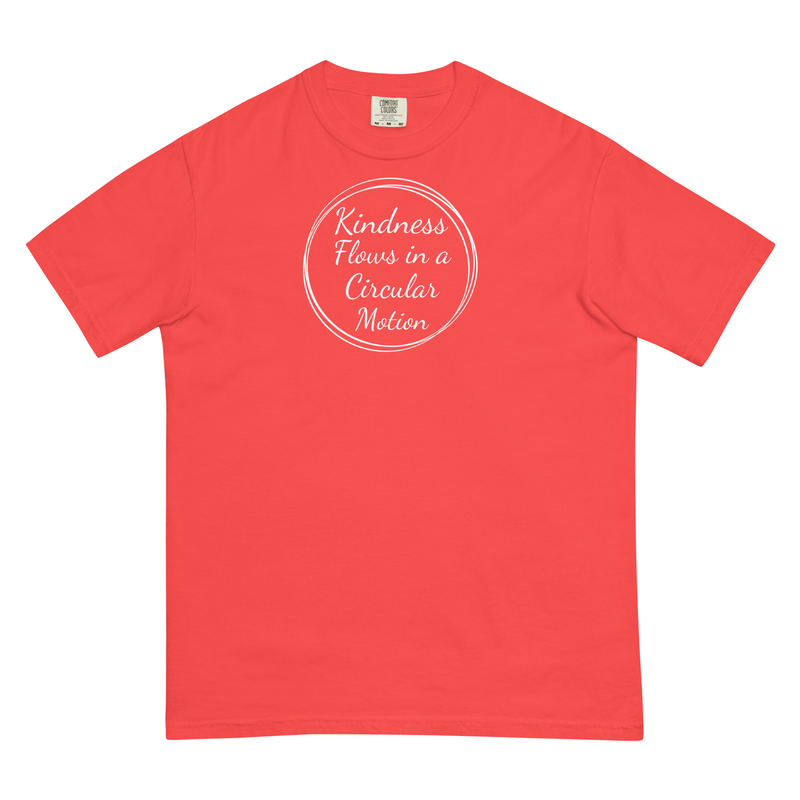 Kindness Flows Unisex garment-dyed heavyweight t-shirt