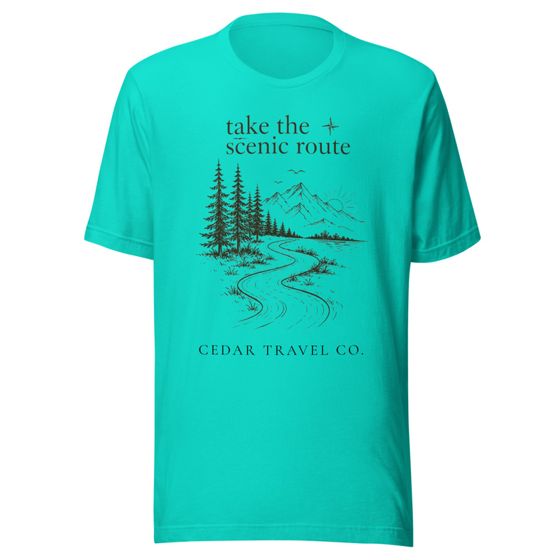 Scenic Route Tee – 2XL, Teal
