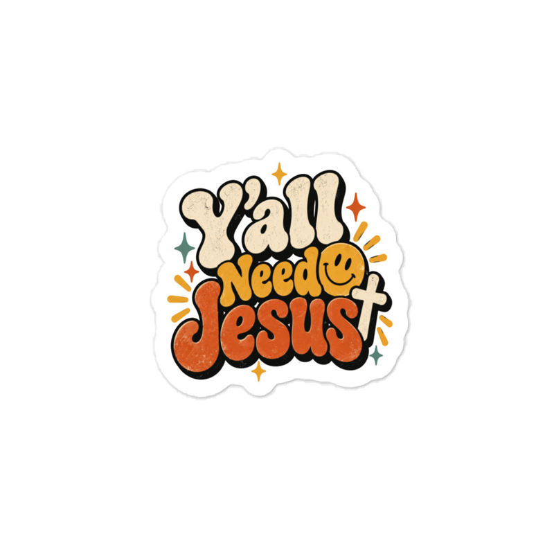 Y'all Sticker