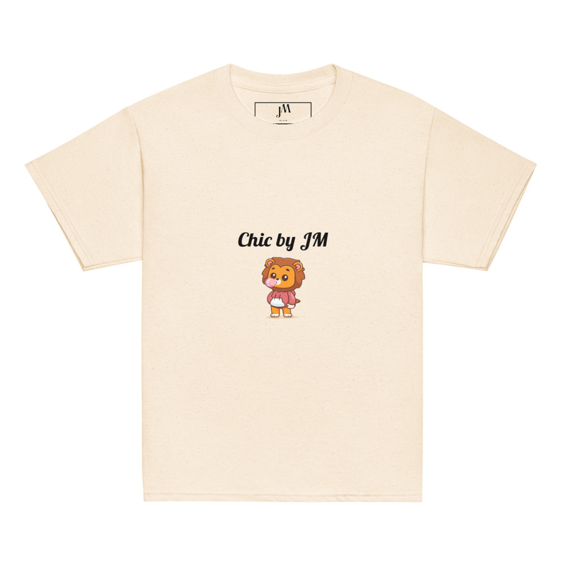 T-shirt Lion Bubblegum - School Spirit pour enfants - JM