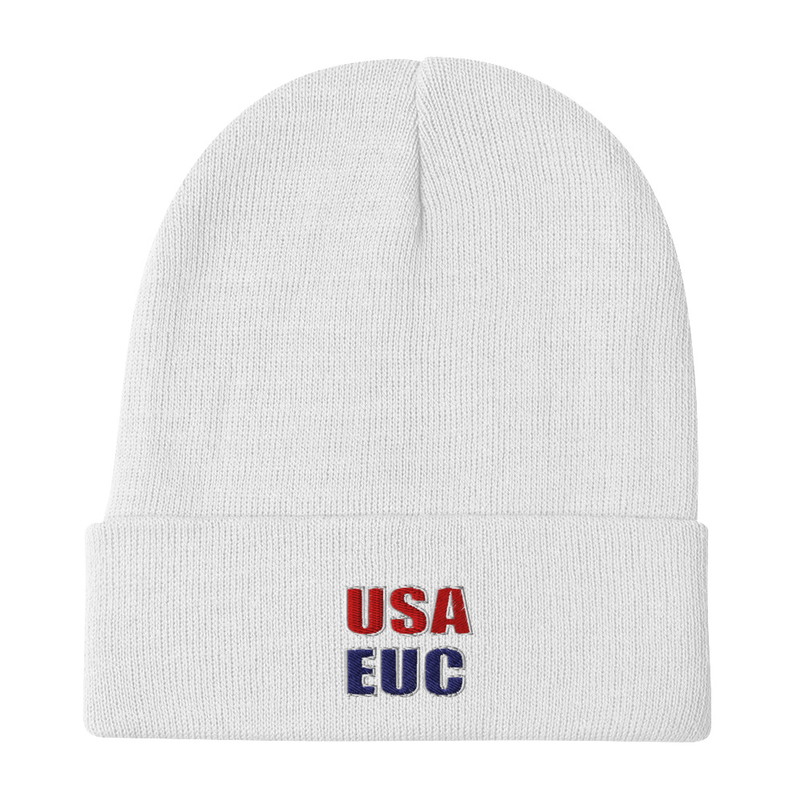 USA EUC OFFICIAL BEANIE – One size, White